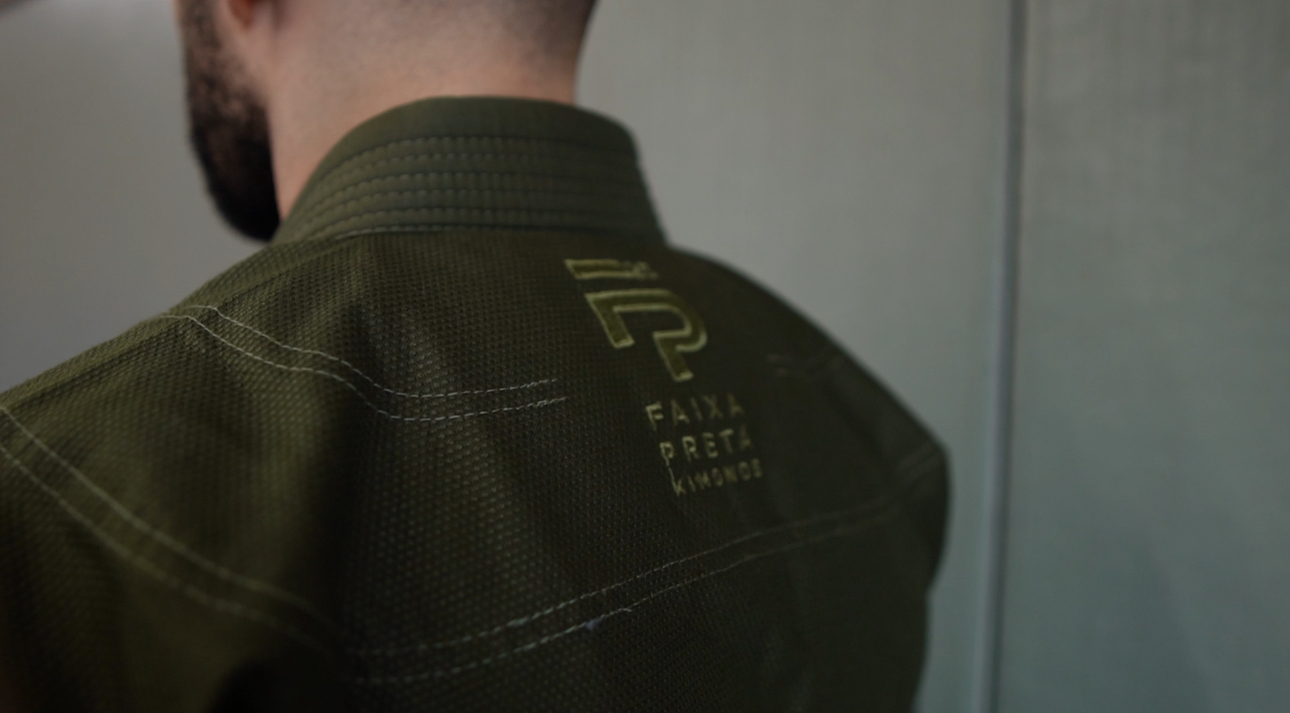 Faixa Preta Green Gi - Back View Alt